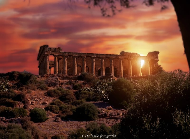 Atardece en el Olimpo siciliano